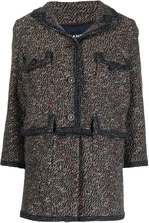 CHANEL Layered tweed jacket