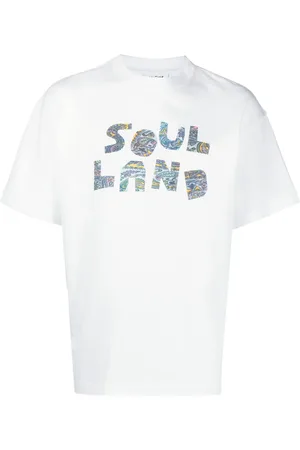 Soulland Paisley-logo cotton T-Shirt