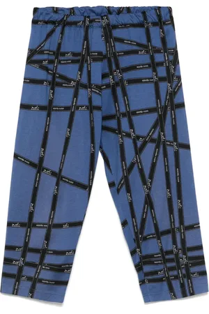 Hermès 2000s logo-print leggings