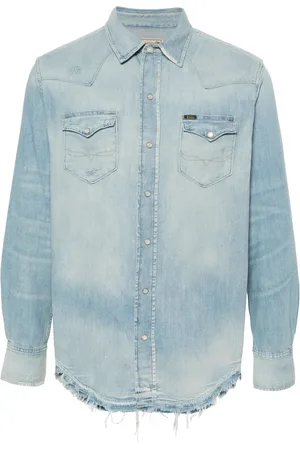 Ralph Lauren Logo-patch denim shirt