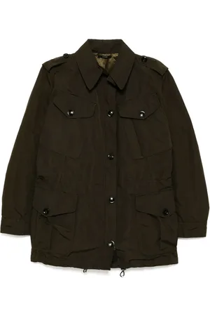 Tom Ford Drawstring waist military jacket