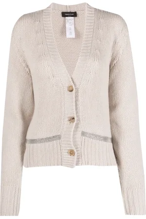 Fabiana Filippi Button-up knitted cardigan
