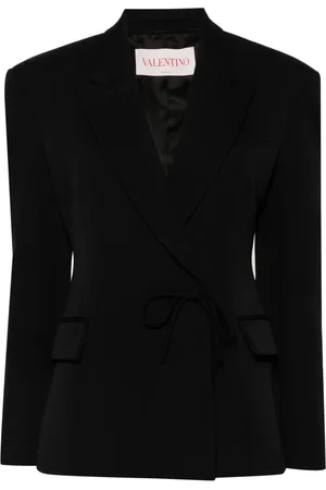 VALENTINO GARAVANI Bow-embellished blazer
