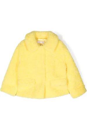 MONNALISA Long-sleeve bouclé coat