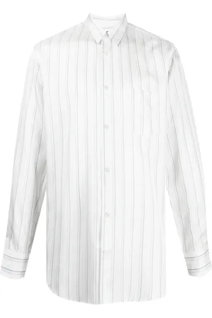 Comme des Garçons Striped long-sleeve shirt