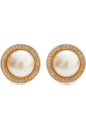 Dior Faux-pearl earrings