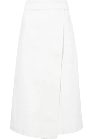 Proenza Schouler Iris wrap midi skirt