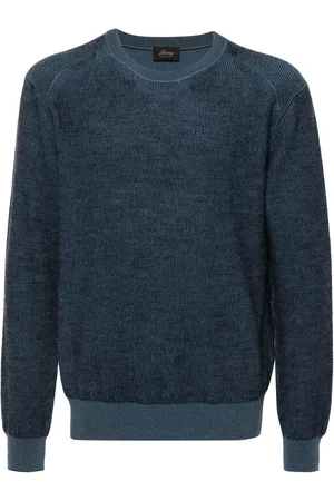 BRIONI Crew-neck ribbed-knit jumper