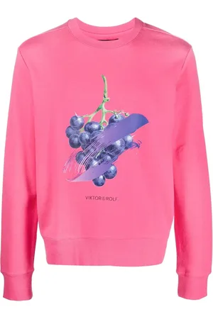 Viktor & Rolf Grape-print cotton sweatshirt