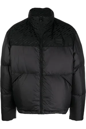 VERSACE Zip-fastening padded jacket