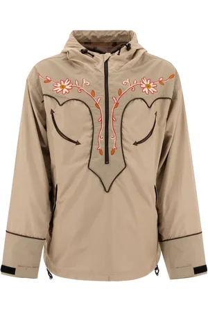 KAPITAL Tennessee Cornflower windbreaker