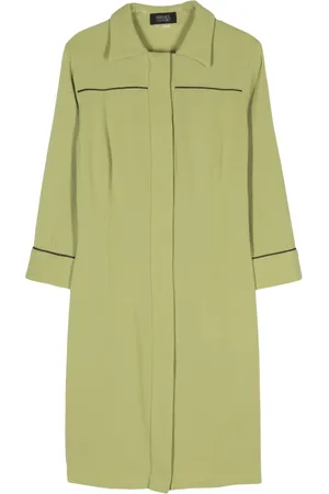 VERSACE 2000s twill-weave mini dress