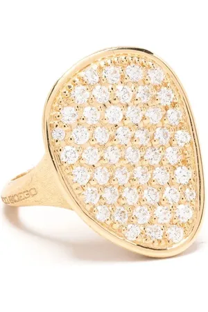 Marco Bicego 18kt yellow diamond pavé ring