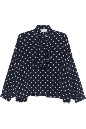 Balenciaga 2000s polka-dot blouse