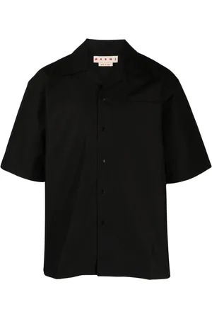 Marni Slogan-print cotton shirt