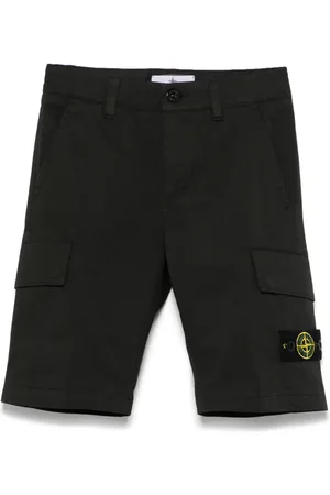 Stone Island Compass-badge cargo shorts