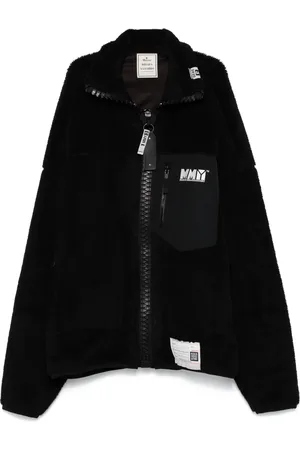 Maison Mihara Yasuhiro Faux-shearling coat