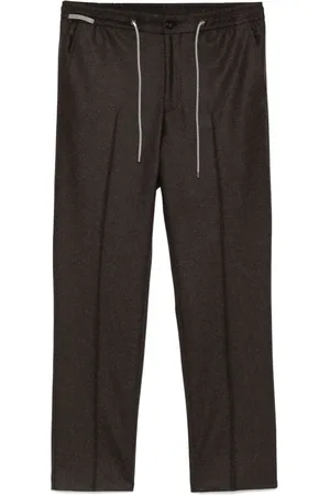corneliani Drawstring trousers