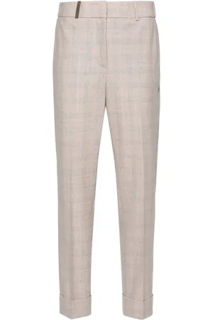 PESERICO SIGN Bead-embellished trousers