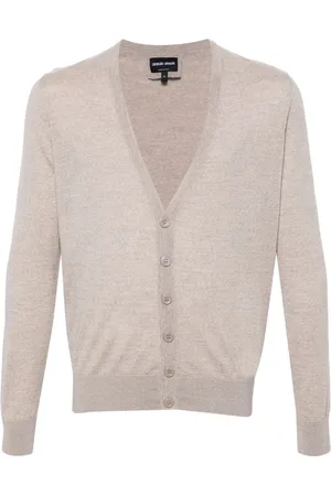 Giorgio Armani V-neck wool cardigan