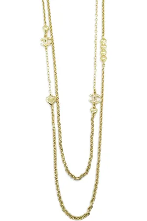 CHANEL 1986-1988 multi-chain necklace