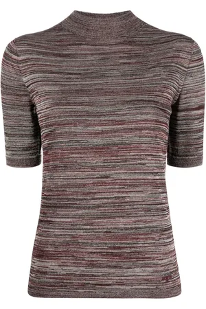 Tory Burch Marl-knit short-sleeved top