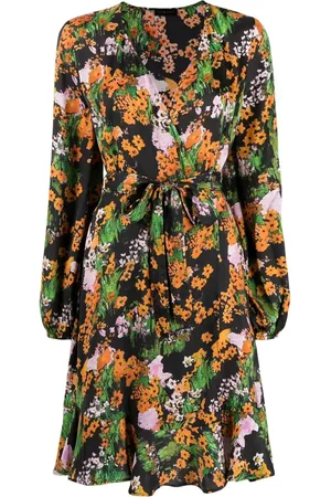 STINE GOYA Rania floral midi dress