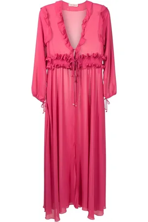 Olympiah Ruffled maxi beach dress