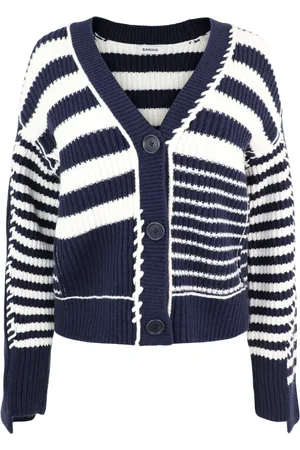 Simkhai Adara striped cardigan