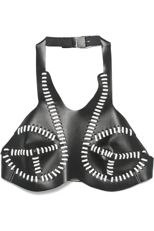 Manokhi Leather top