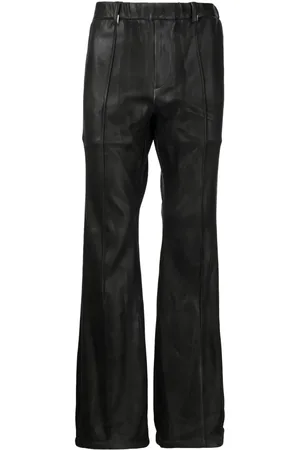 Taakk Elastic-waist straight-leg trousers