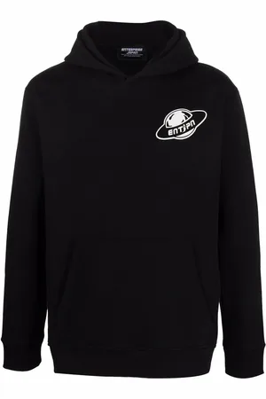 ENTERPRISE JAPAN Logo-print cotton hoodie