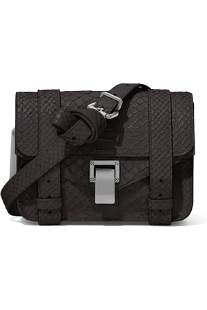 Proenza Schouler Mini Carved Python PS1 crossbody bag