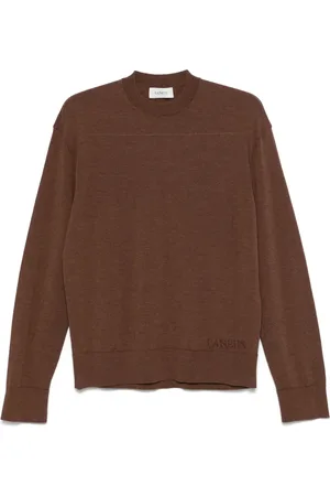 LANEUS Mélange-effect sweater