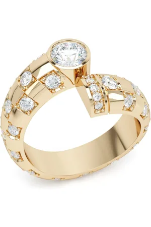 LOEV 18kt recycled yellow Toi Et Moi diamond ring