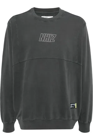 Izzue Logo-embroidered cotton sweatshirt