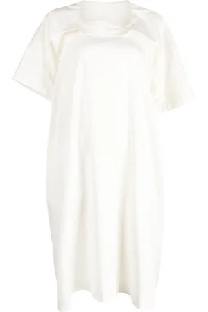 Marina Yee Pepper folded-collar dress