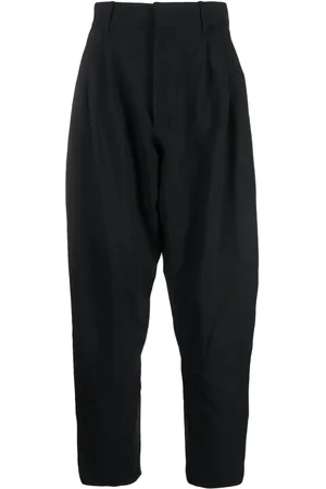 Quira Pleat-detailing wool tapered trousers