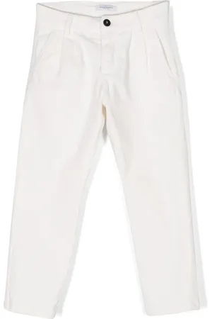 Paolo Pecora Pleat-detail cotton trousers