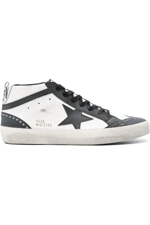 Golden Goose Mid Star leather sneakers