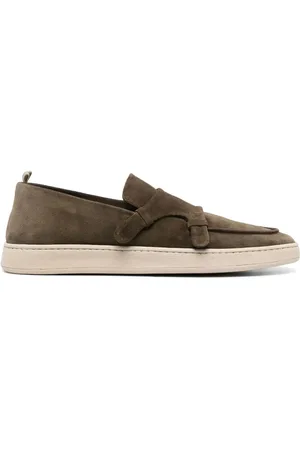 Officine creative Herbie suede slip-on loafers