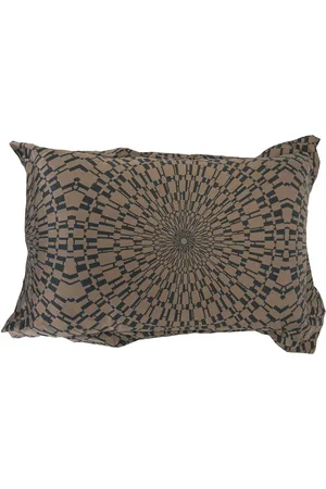 Hermès Psychedelic H print pillow cover