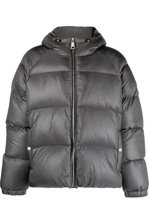 Khrisjoy Logo-embossed padded down jacket