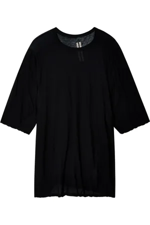 Rick Owens Tommy raw-cut cotton T-shirt