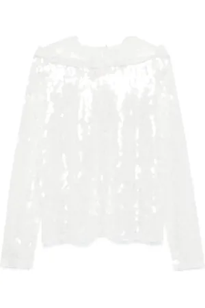 Norma Kamali Sequin-embellished hoodie