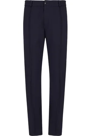Emporio Armani Elasticated-waist trousers