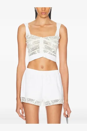 BODE Tennis lace tank top