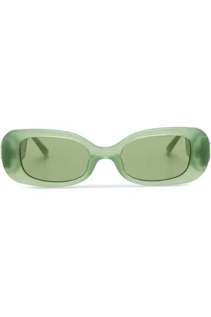Linda Farrow X Nima Benati The Lola oval-frame sunglasses