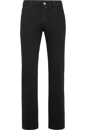 BILLIONAIRE Low-rise straight-leg jeans