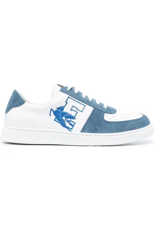 Etro Logo-print panelled sneakers